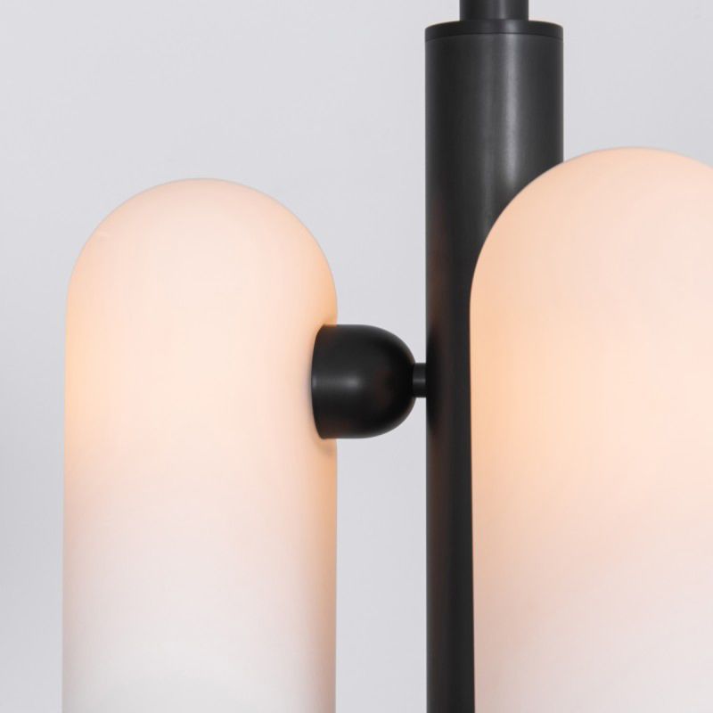 Schwung Odyssey 3 Black Gunmetal Chandelier